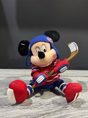 Disney | NHL Mickey: Montreal Canadians - Collectible Musical Plush Toy